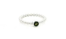 Ring BUBBLE 3mm mit Turmalin