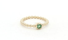 Ring BUBBLE 3mm mit Turmalin