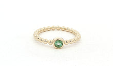 Ring BUBBLE 3mm mit Turmalin