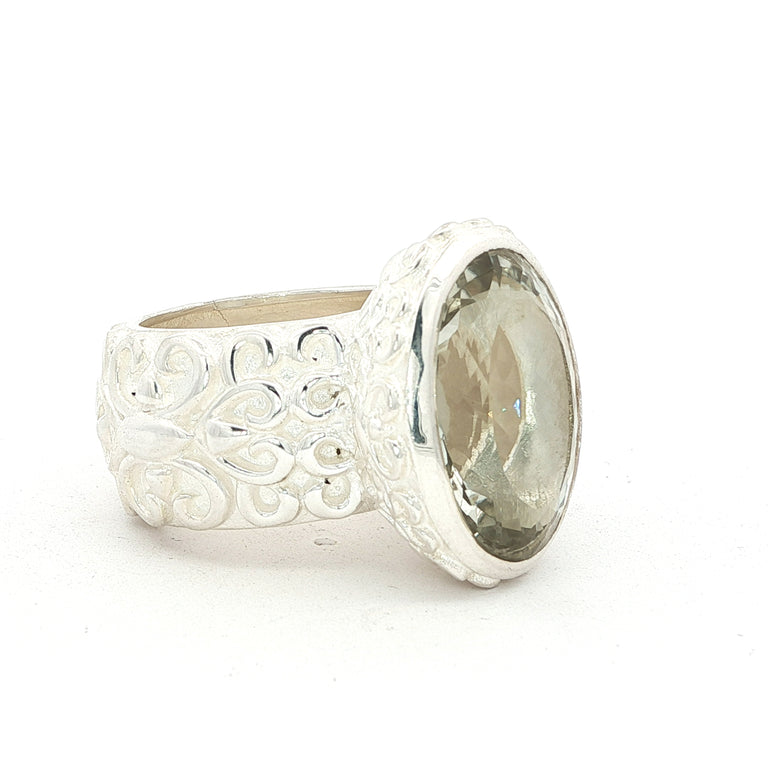 Ring JULIETTE mit Prasiolith MBO