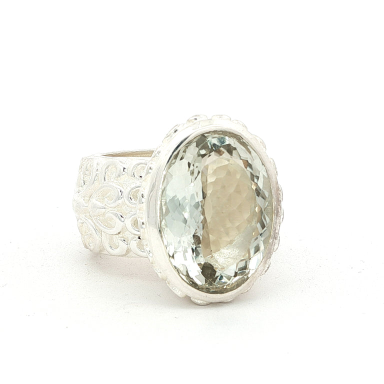 Ring JULIETTE mit Prasiolith MBO