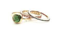 Unikate Ring  18 Karat Gelb Gold grüner Turmalin