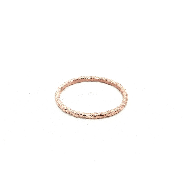 9 Karat Rose Gold Ring PURE