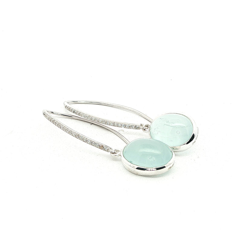 Ohrringe Avelin mit Aquamarin