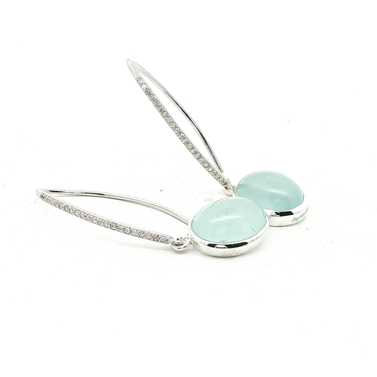 Ohrringe Avelin mit Aquamarin