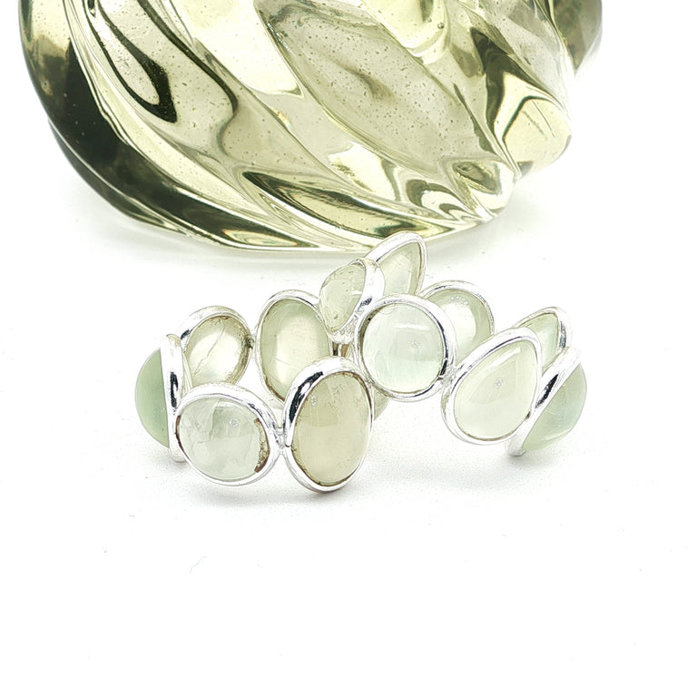 Ring MIRALIA Eternity Prehnite