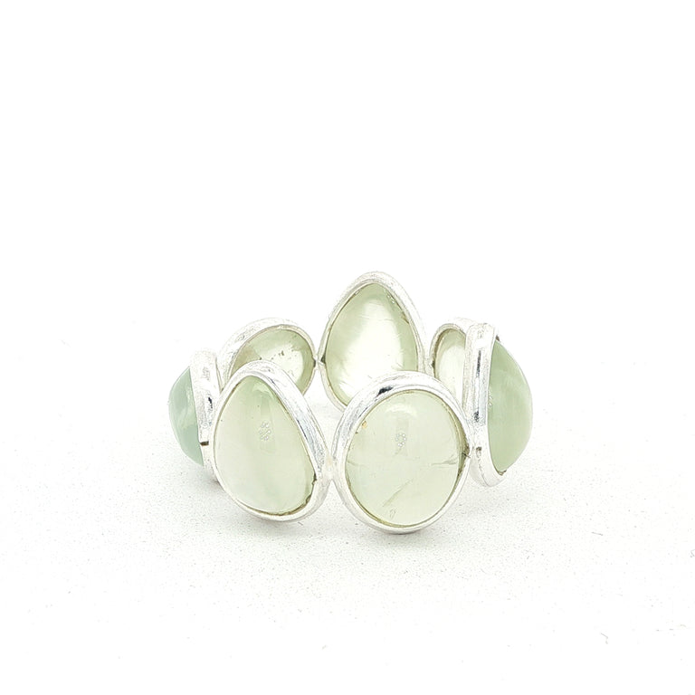 Ring MIRALIA Eternity Prehnite