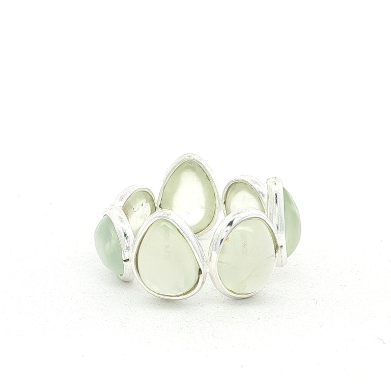 Ring MIRALIA Eternity Prehnite