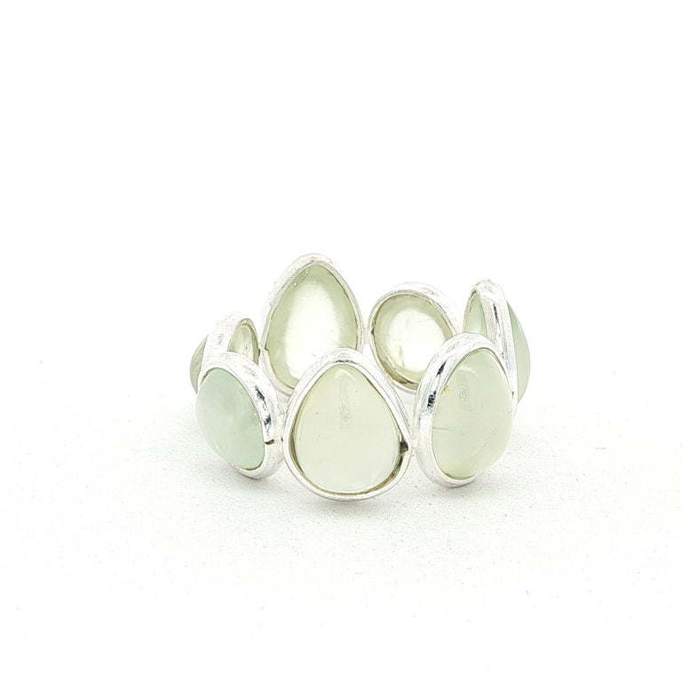 Ring MIRALIA Eternity Prehnite