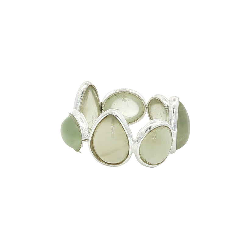 Ring MIRALIA Eternity Prehnite