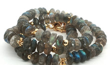 Unikate Labradorite Halskette