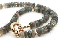 Unikate Labradorite Halskette
