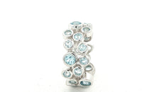 Ring AURELIA mit blauen Topasen