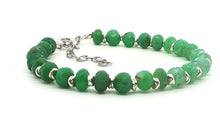 Sterling Silber Unikat Armband mit Chrysopras