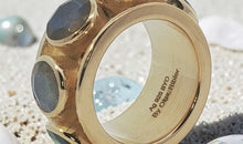 Ring Mallory mit Labradorit