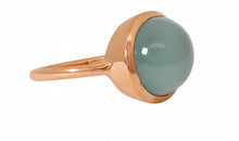 Ring MALIA mit Aquamarin 12 X 18