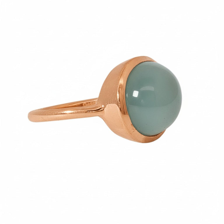 Ring MALIA mit Aquamarin 12 X 18