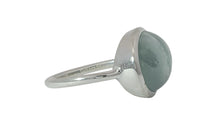 Ring MALIA mit Aquamarin 12 X 18