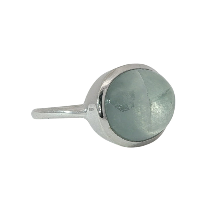 Ring MALIA mit Aquamarin 12 X 18