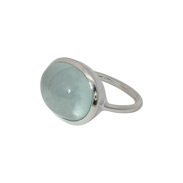 Ring MALIA mit Aquamarin 12 X 18