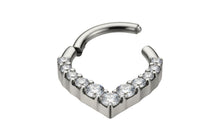 Titan G23 Septum Clicker mit Zirkonia – 1.2 mm / 10 mm