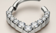 Titan G23 Septum Clicker mit Zirkonia – 1.2 mm / 10 mm