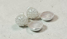 Ohrstecker Dottera mit Rosenquarz