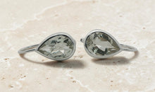 SERENAH Ohrhänger mit grünem Amethyst