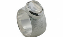 Unikate Ring NADINE – 925 Sterling Silber, Mondstein