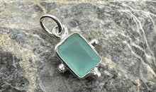 Anhänger mit Aqua Chalzedon