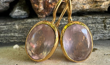 Ohrhänger Serenah Rosenquarz 10 X 14 mm