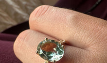 Ring BETSY mit grünem Turmalin