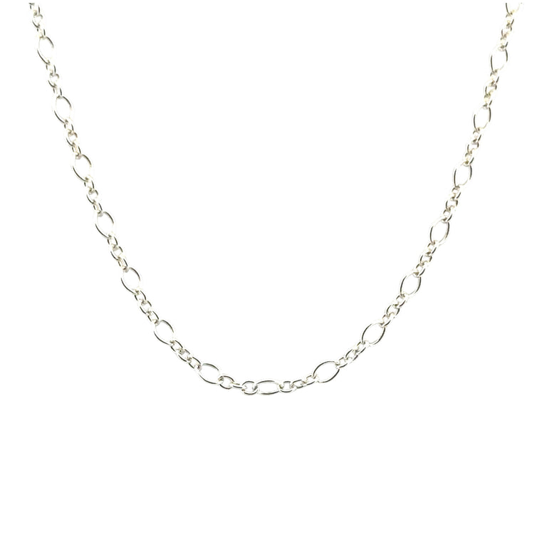 Feine 2 mm Halskette - Silber 925