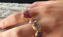 Ring MIRALIA Eternity Rosaturmalin Unikate