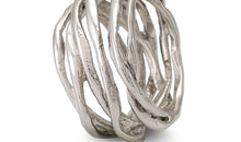 Statement Edelstahl 13 mm breiter Ring