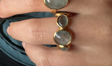 Ring MIRALIA Eternity Aquamarin Unikate