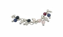 Piercing Kette Multiturmalin – filigrane Verbindung mit 2 Link