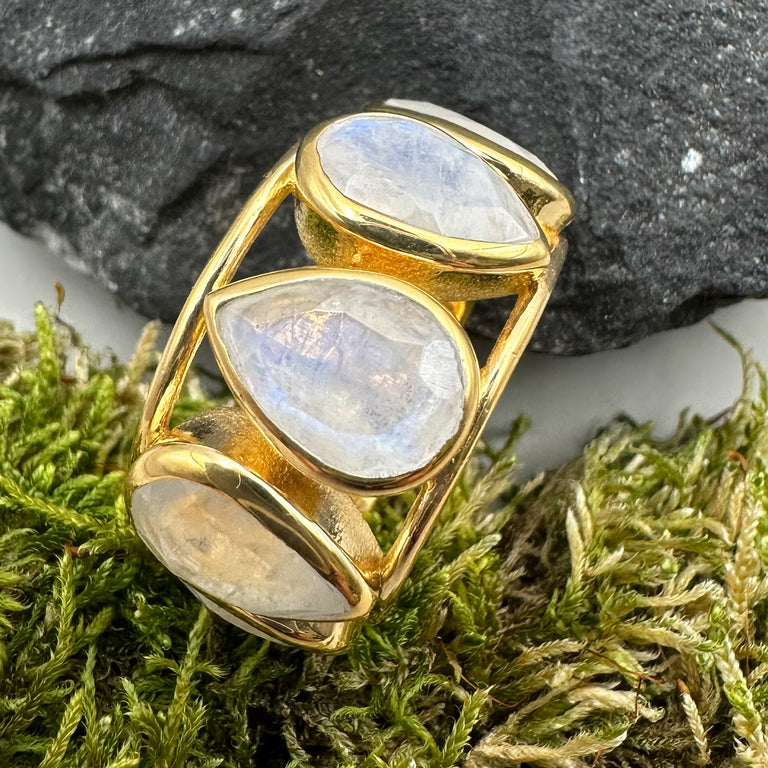 Ring SERENADIA Mondstein