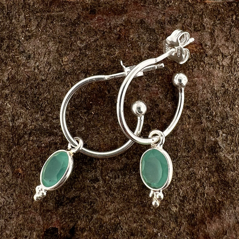 Halbcreole Lenny 15 mm mit Aqua Cahledony