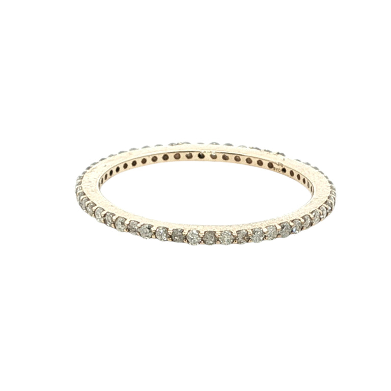 Ring DIANA 9 Karat Gelb Gold Diamanten