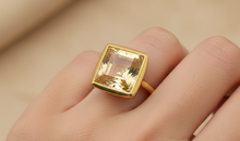 Ring ISAURA Citrin
