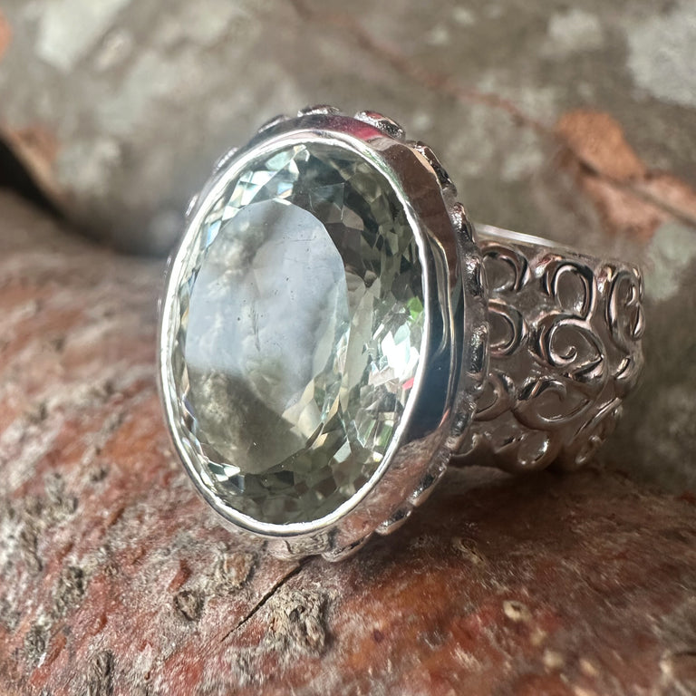 Ring JULIETTE mit Prasiolith MBO