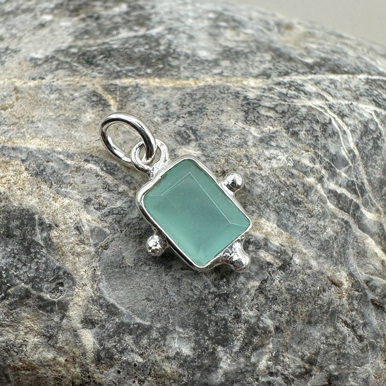 Anhänger mit Aqua Chalzedon