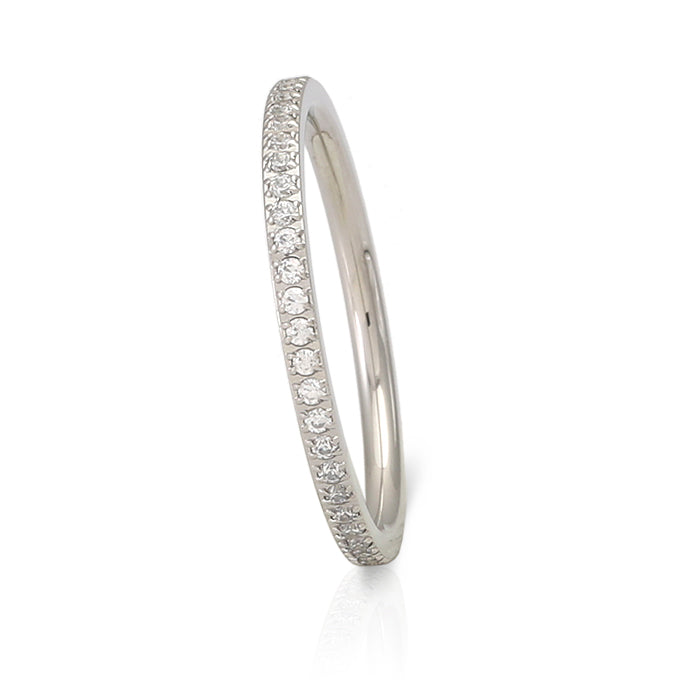 Alliance Ring 1mm Zirkonia