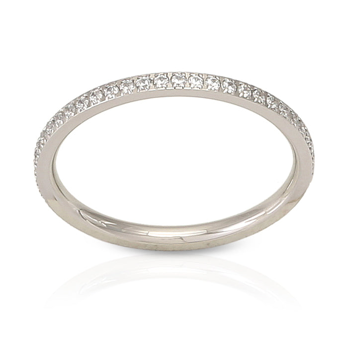 Alliance Ring 1mm Zirkonia