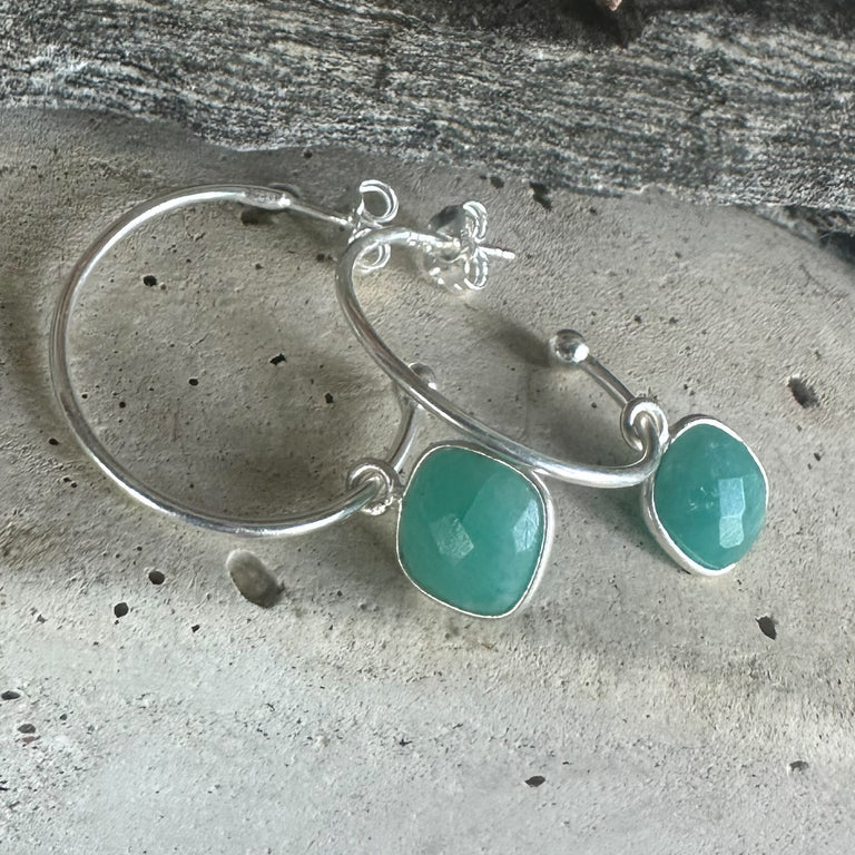 Halbcreole Lenny mit Amazonite