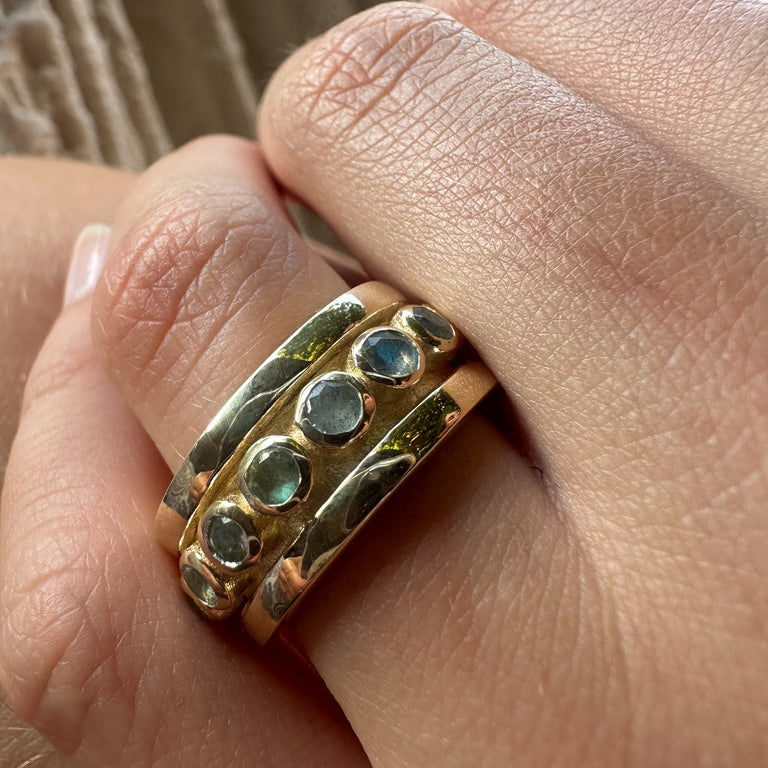 Ring MALLORY mit Labradorit