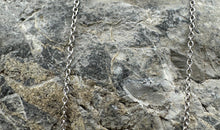 Feine Halskette 9K Weissgold 0.9 mm