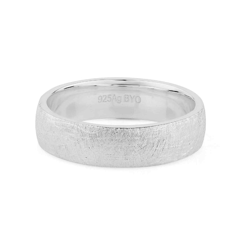 Ring COLIN 5 mm ice  matt