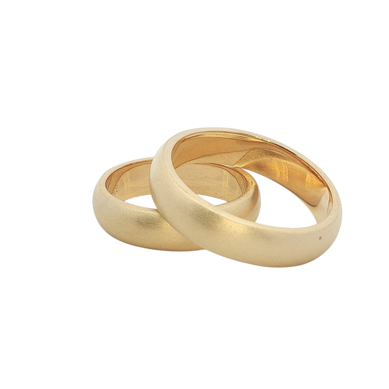 Ring EVAN 5 mm fine matt